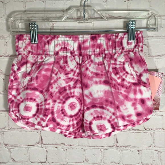 Kanu Surf Groovy Pink Tie Dye Board Shorts - Size Medium (8/10) - Picture 1 of 7